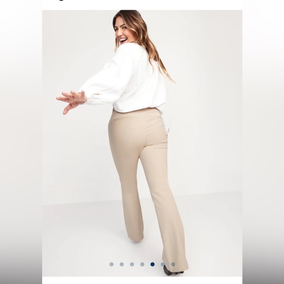 NWT High-Waisted Pixie Flare Pants - Picture 2 of 11